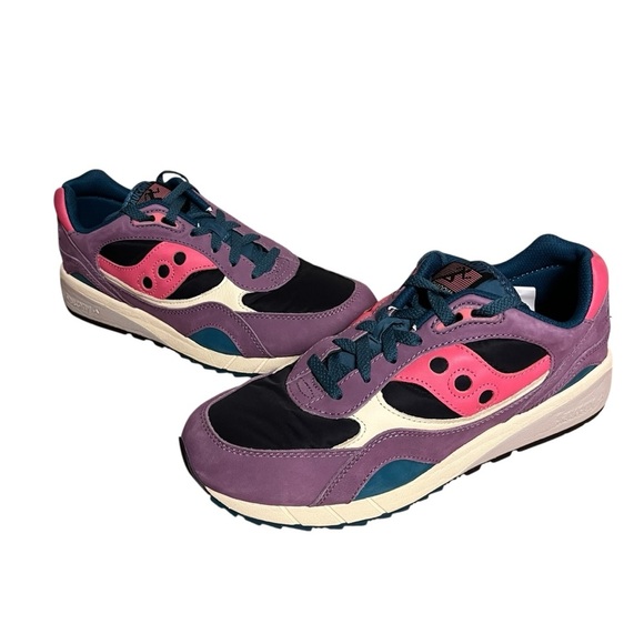 Saucony Shadow 6000 Night Swimming  Purple/Multi Sneakers - Men’s 11 Womens 12.5